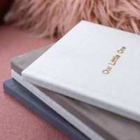 Example -Gold Debossing on Linen