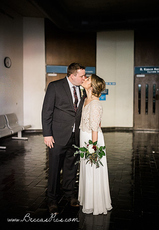 winston salem forsyth county court house wedding kiss