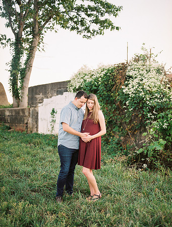 Downtown Winston Salem Maternity Session