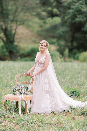 Bridal Session in Field