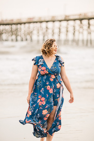 Oak Island Senior Beach Session